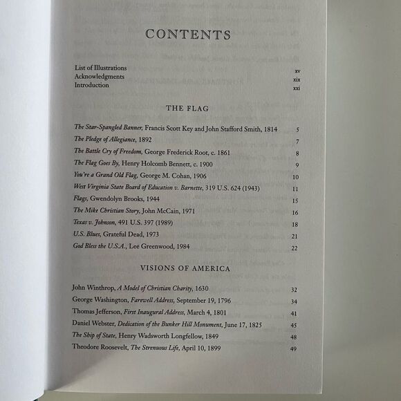 A PATRIOT'S HANDBOOK Songs, Poems, and Spreeches Gelebrating the Land Wo Love - Picture 6 of 16